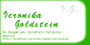 veronika goldstein business card